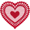 lace heart - png grátis Gif Animado