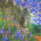 kikkapink background flowers spring field - Darmowy animowany GIF animowany gif