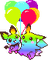rainbow pikachu and pichu - png gratis GIF animado