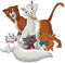 Aristocats - ilmainen png animoitu GIF