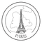 Paris / Marina Yasmine - darmowe png animowany gif