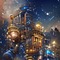Steampunk Background - besplatni png animirani GIF