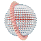 teeth and eyeballs sphere - GIF เคลื่อนไหวฟรี GIF แบบเคลื่อนไหว