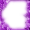 Frame.Flowers.Purple - By KittyKatLuv65 - png gratis GIF animado