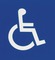 symbole handicap - GIF animé gratuit
