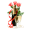 deko,rose,champagne, birthday, wedding, Pelageya Christmas GIF animation - Free PNG Animated GIF