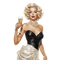 woman champagne drink - Free PNG Animated GIF