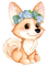kikkapink deco fox - png gratis GIF animasi