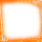 Frame.Lace.Orange - By KittyKatLuv65 - zdarma png animovaný GIF