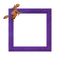 Small Purple Frame - ingyenes png animált GIF