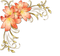orange lily border - gratis png geanimeerde GIF