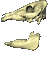 rotating skulls - Δωρεάν κινούμενο GIF κινούμενο GIF