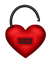 Kaz_Creations Heart Hearts Love Valentine Valentines Padlock - Free PNG Animated GIF