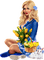 Kaz_Creations Woman-Femme-Easter - 免费PNG 动画 GIF