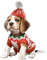 dog dress up bp - gratis png animerad GIF