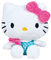 Peluche hello kitty pink blue doudou cuddly toy - png gratis GIF animasi