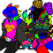 Skittles and rave - PNG gratuit GIF animé