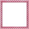 kikkapink scrap pink frame vintage pink - PNG gratuit GIF animé
