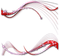 Red white waves sparkles deco [Basilslament] - darmowe png animowany gif