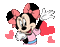 Minnie Maus - GIF animado grátis Gif Animado