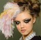 image encre couleur femme visage chapeau mode charme edited by me - PNG gratuit GIF animé