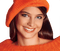 woman in orange by nataliplus - Free PNG Animated GIF