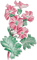 soave deco flowers branch garden vintage pink - 無料png アニメーションGIF