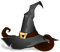 Kaz_Creations Halloween Deco Hat - ingyenes png animált GIF