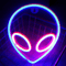 Neon Sign Aesthetic Background Halftone - darmowe png animowany gif