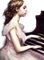 kikkapink girl piano music - ingyenes png animált GIF