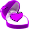 Crystal.Heart.Box.White.Purple - ingyenes png animált GIF