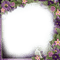 kikkapink summer spring frame purple - bezmaksas png animēts GIF