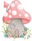 dolceluna spring summer flowers fairy house - kostenlos png Animiertes GIF
