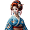 springtimes geisha - bezmaksas png animēts GIF