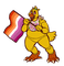 FNAF Chica - kostenlos png Animiertes GIF