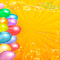 soave background animated birthday  yellow rainbow