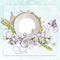 Kaz_Creations Deco Background Frames Flowers Frame Circle - gratis png animerad GIF