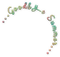 soave text goodbye summer pink green yellow - 免费PNG 动画 GIF