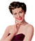 vintage woman bp - безплатен png анимиран GIF