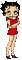 Betty Boop - Бесплатный анимированный гифка анимированный гифка