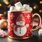 Christmas Mug Background - бесплатно png анимированный гифка