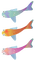 ✶ Fishes{by Merishy} ✶ - gratis png animeret GIF