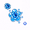 Blue Roses - Bezmaksas animēts GIF animēts GIF