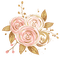 kikkapink peach roses - gratis png geanimeerde GIF