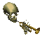 Skull.crâne.Calavera.Music.Victoriabea - Besplatni animirani GIF animirani GIF