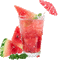 kikkapink deco summer cocktail watermelon - GIF animé gratuit GIF animé