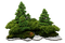 trees bonsai bp - PNG gratuit GIF animé