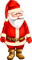 Santa.Claus.Brown.Red.White - PNG gratuit GIF animé