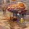 Flooded Hot Dog Shop
