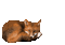 fox (created with gimp) - GIF animé gratuit GIF animé
